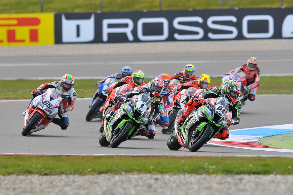 Start WorldSBK race zondag (foto credit: Jan Timmerman - JTS Fotografie)