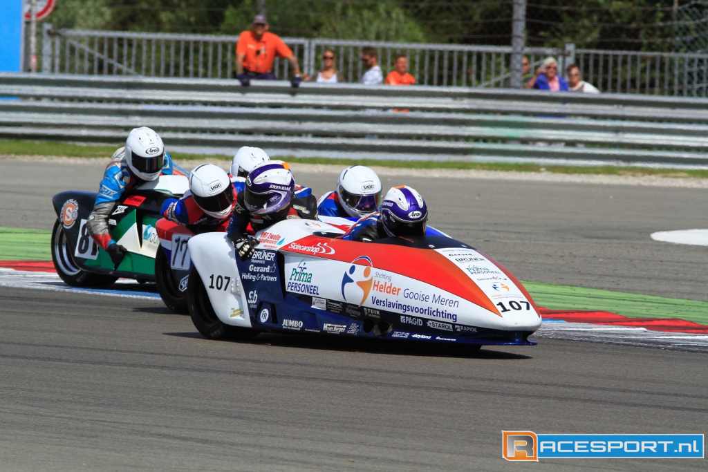  Helder Sidecarshop Racing achtste in WK op Gamma Racing Day 