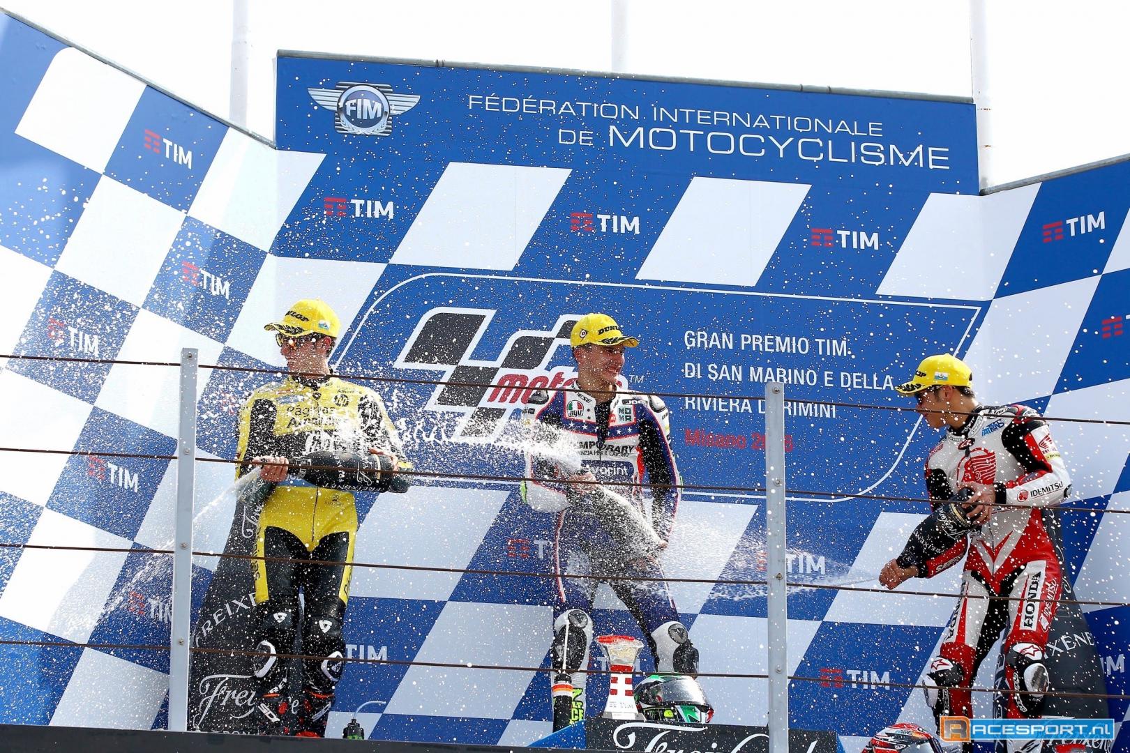 moto2 podium misano