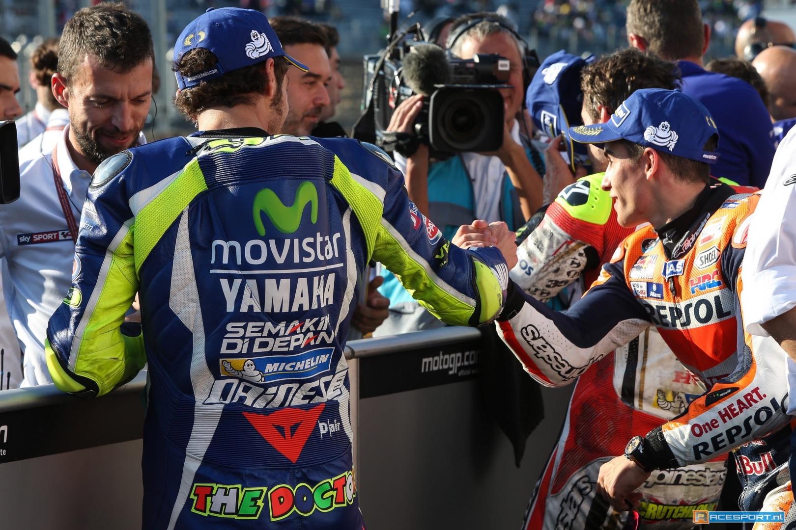 Valentino Rossi & Marc Marquez