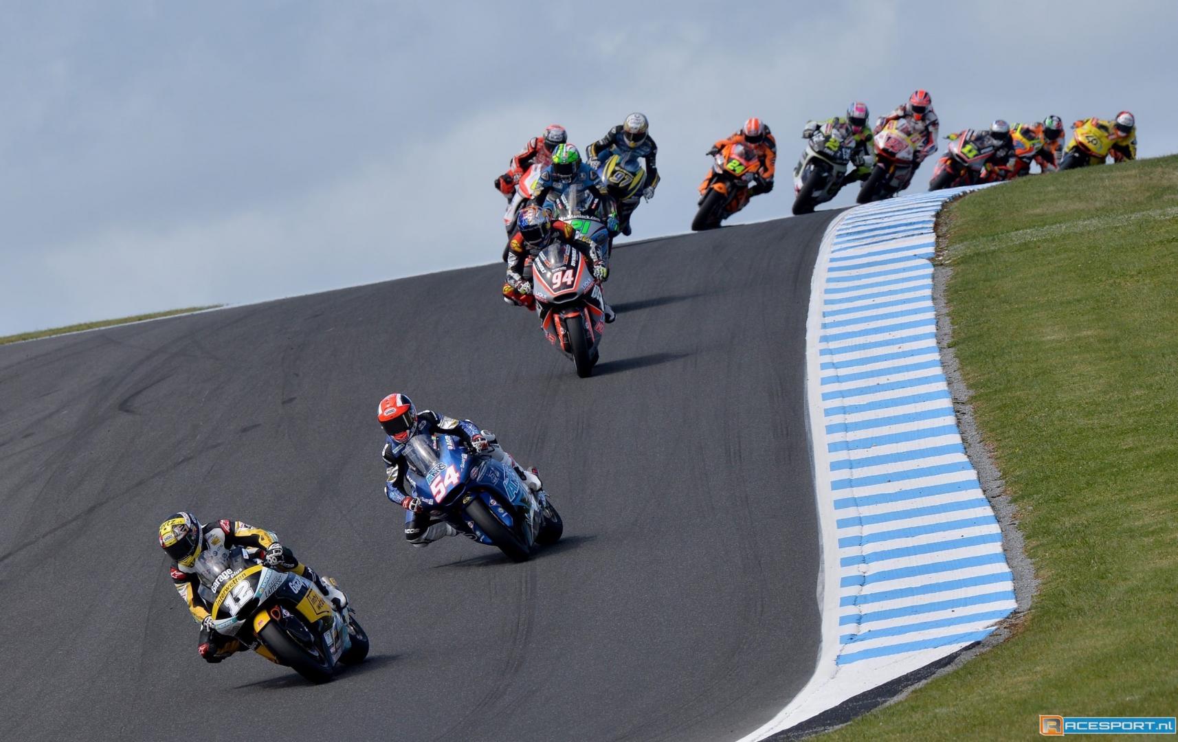 Moto2 race Phillip Island