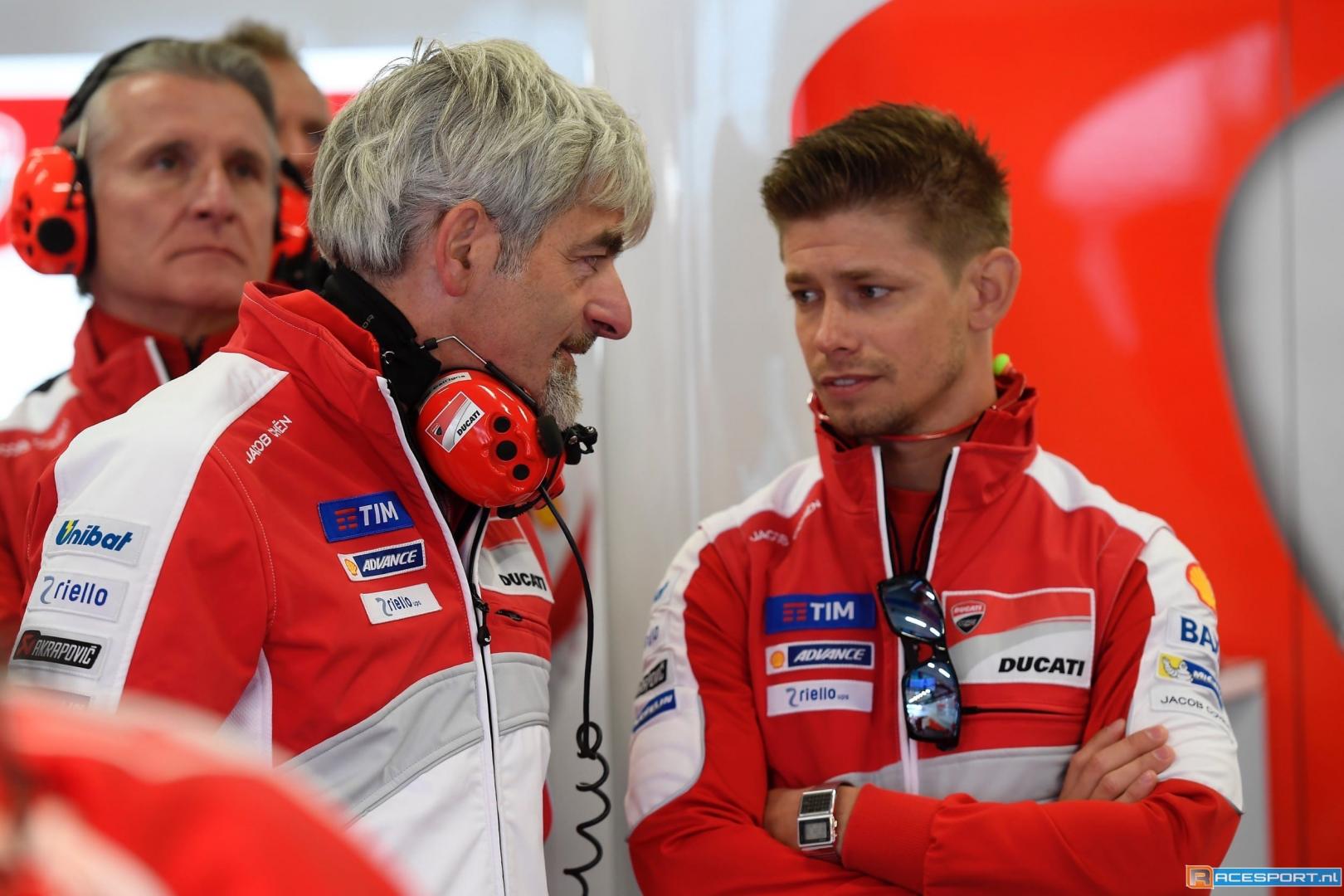 Luigi Dall'Igna, Casey Stoner, Paolo Ciabatti