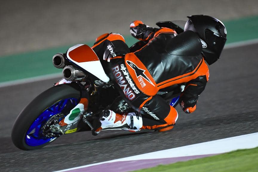 Moto3 Test Qatar: Romano Fenati ook zondag het snelst