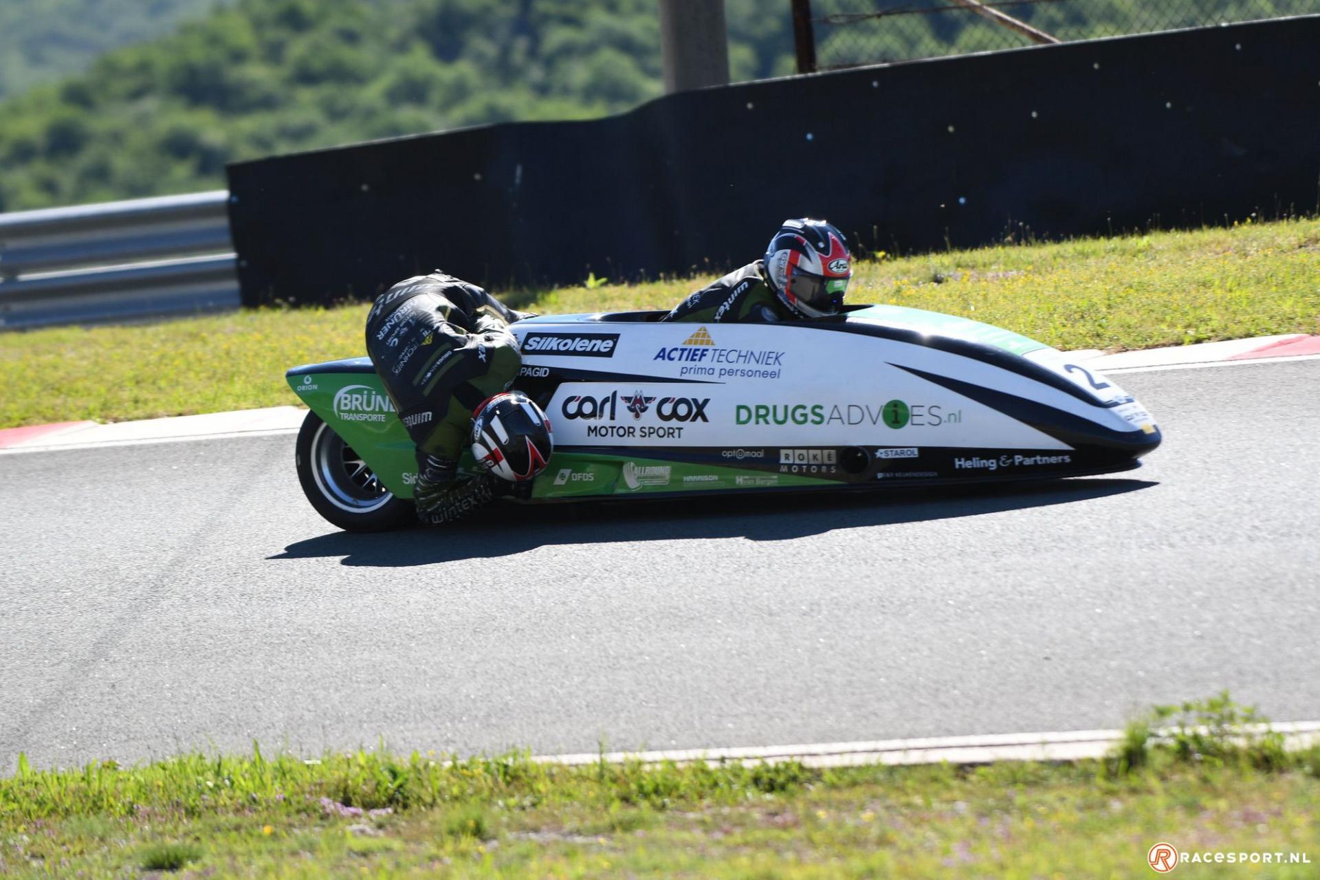 FIM Sidecar World Championship Le Mans Streuer afwezig, Endeveld
