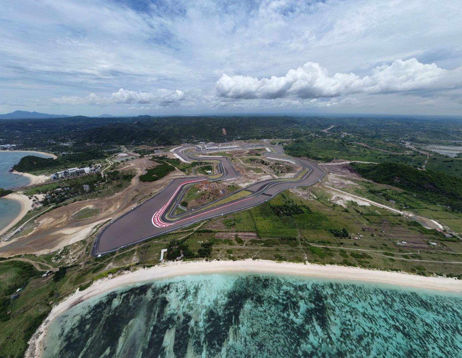 Sirkuit Mandalika muncul kembali untuk Grand Prix pada bulan Maret