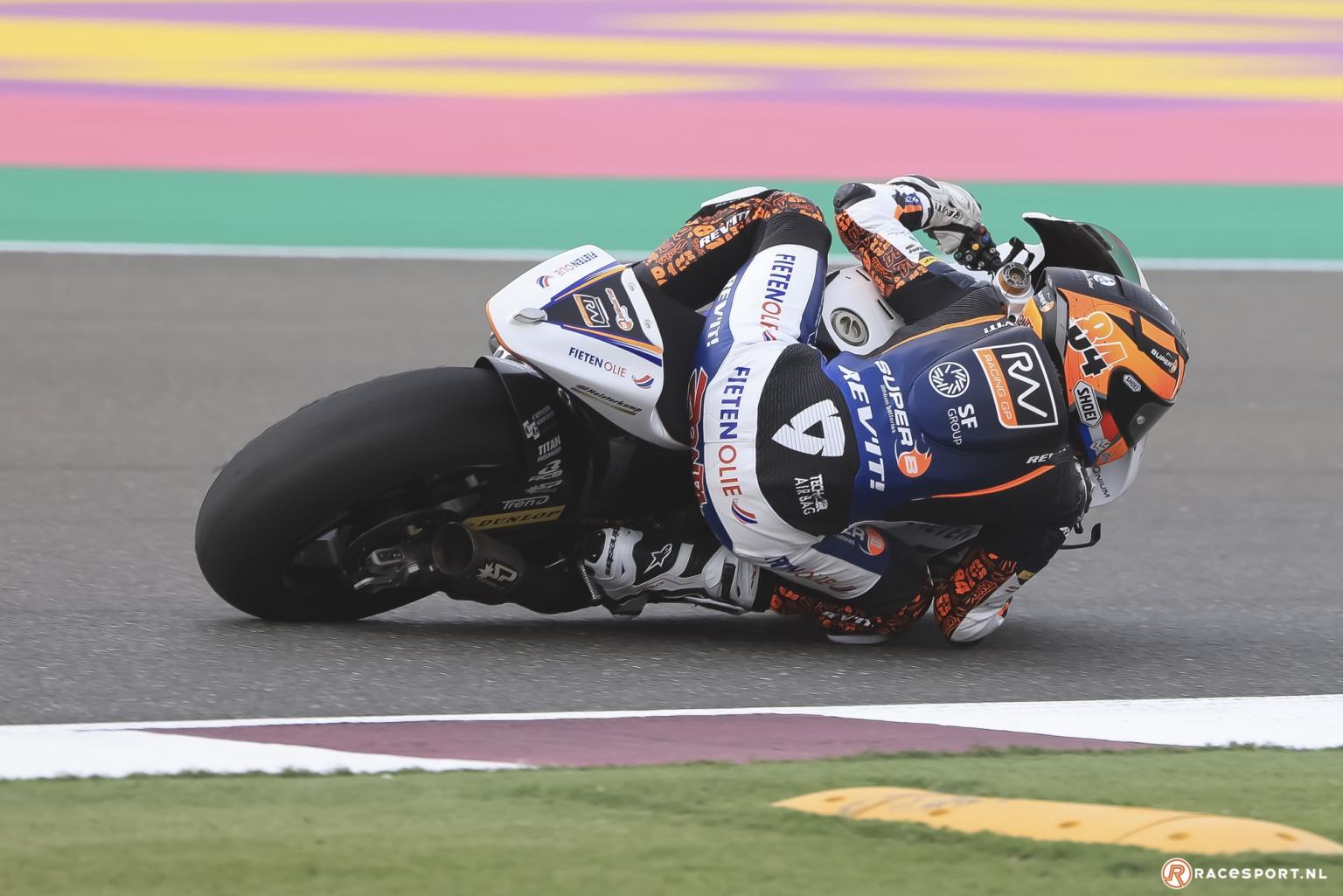Zonta van den Goorbergh tevreden over Moto2 debuut in Qatar Zonta van den Goorbergh tevreden over Moto2 debuut in Qatar