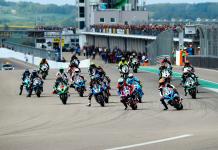 Start IDM Superbike Race 1 Sachsenring