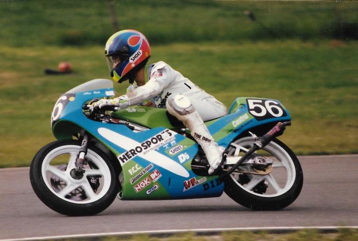 Noboru Ueda in 1991 toen hij voor de eerste keer de TT Assen reed | foto© Henk Teerink
