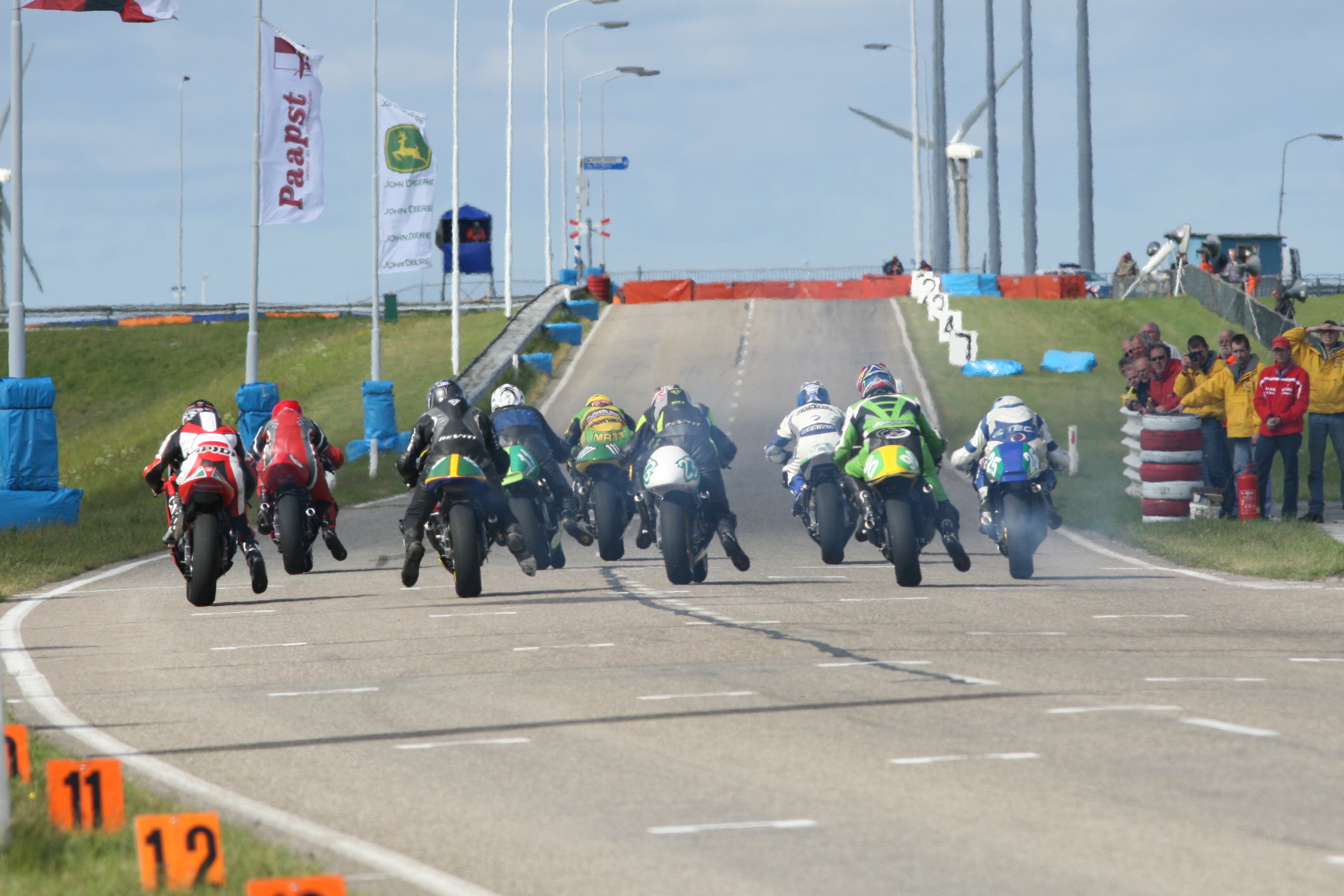 De start van ONK 250cc race in 2007 | foto© Henk Teerink