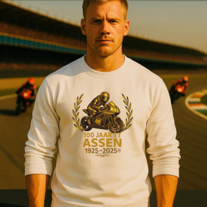100 jaar TT-sweater Assen 2025 / Wit