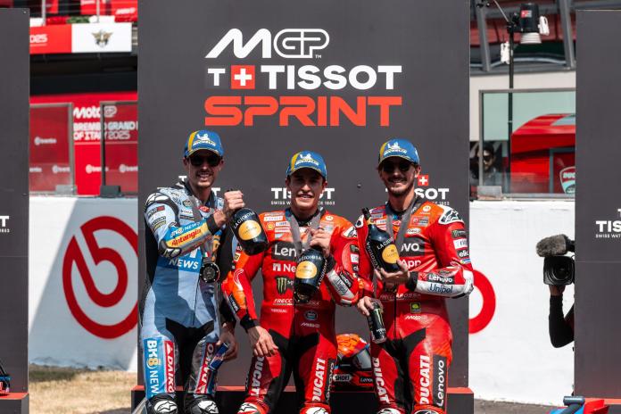 sprint-podium