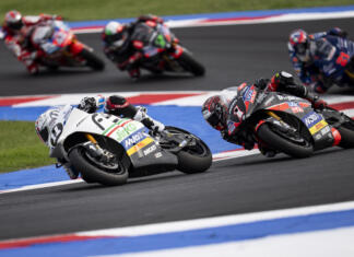 De MotoE-race in Misano | foto© MotoGP