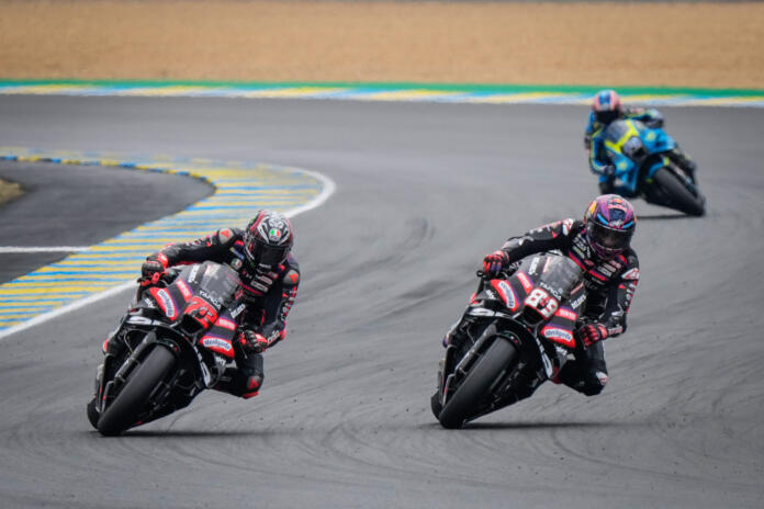 Marco Bezzecchi (72) en Jorge Martin (89) | foto© MotoGP