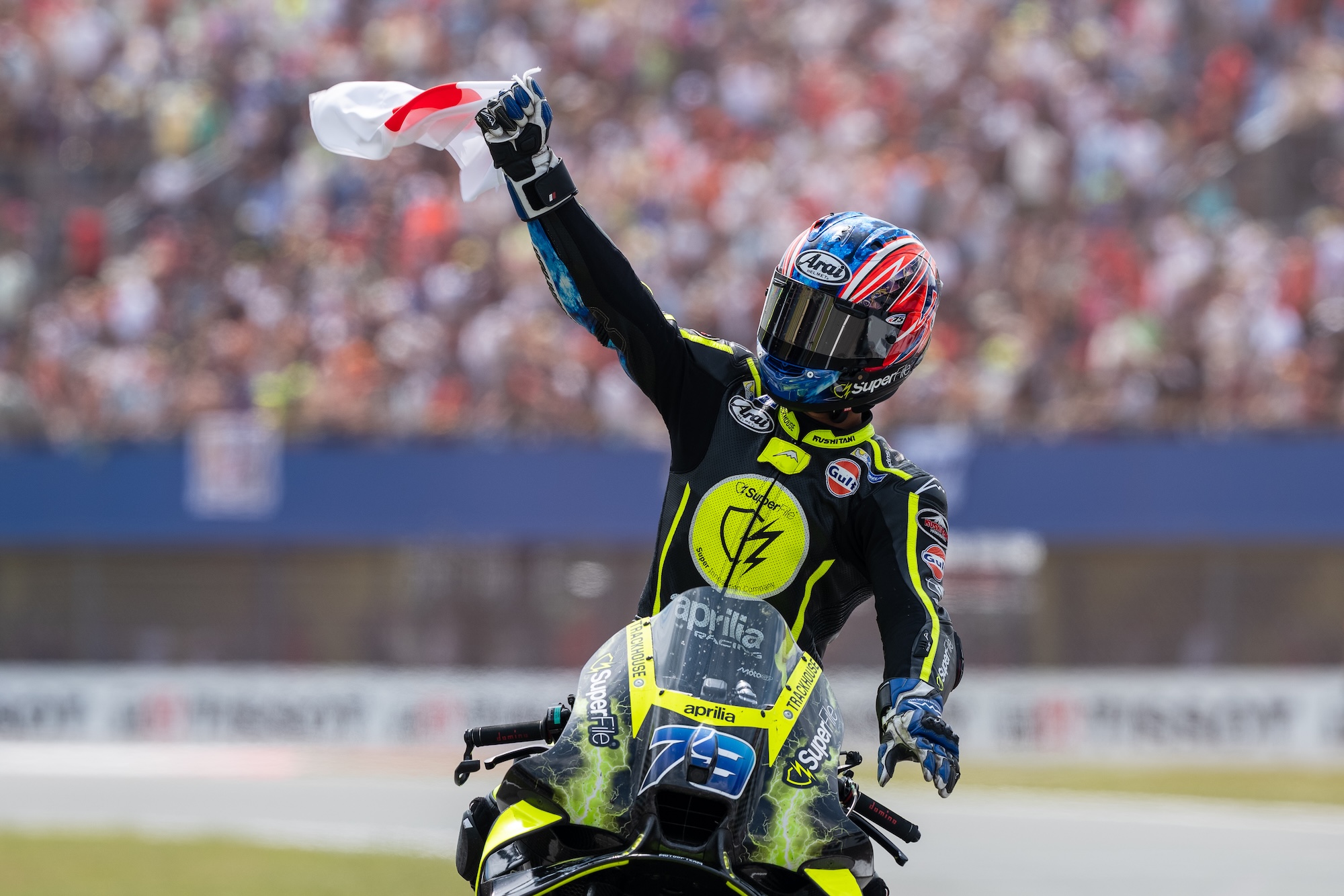 Ai Ogura schrijft geschiedenis met eerste MotoGP zege in Assen