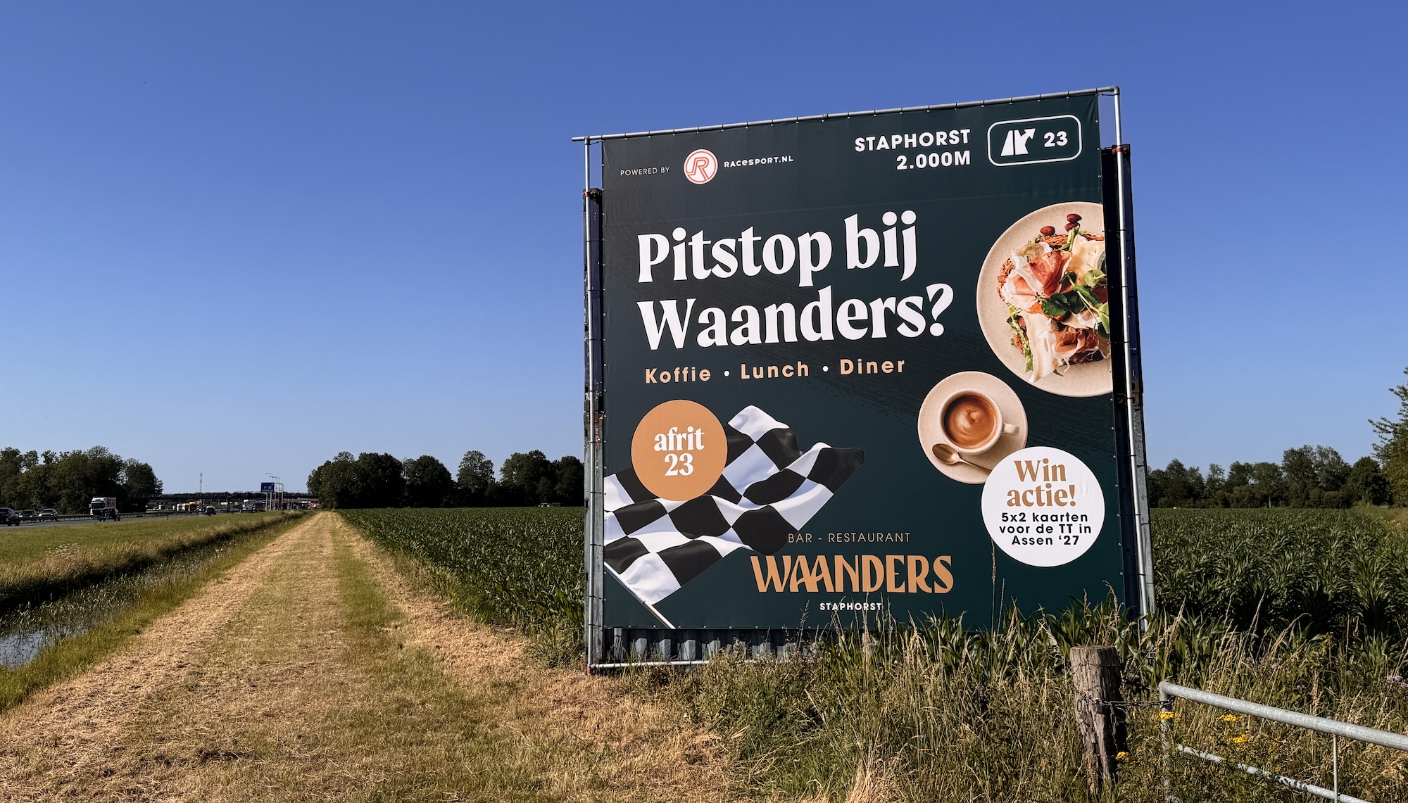 TT Assen Pitstop Waanders Staphorst: altijd prijs met Grabbelton