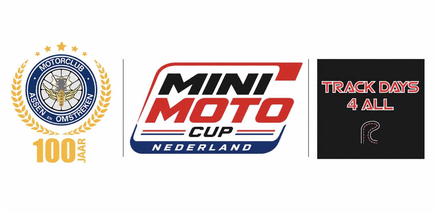 MiniMoto Cup Nederland verwelkomt eerste partners: Motorclub Assen en Trackdays4All