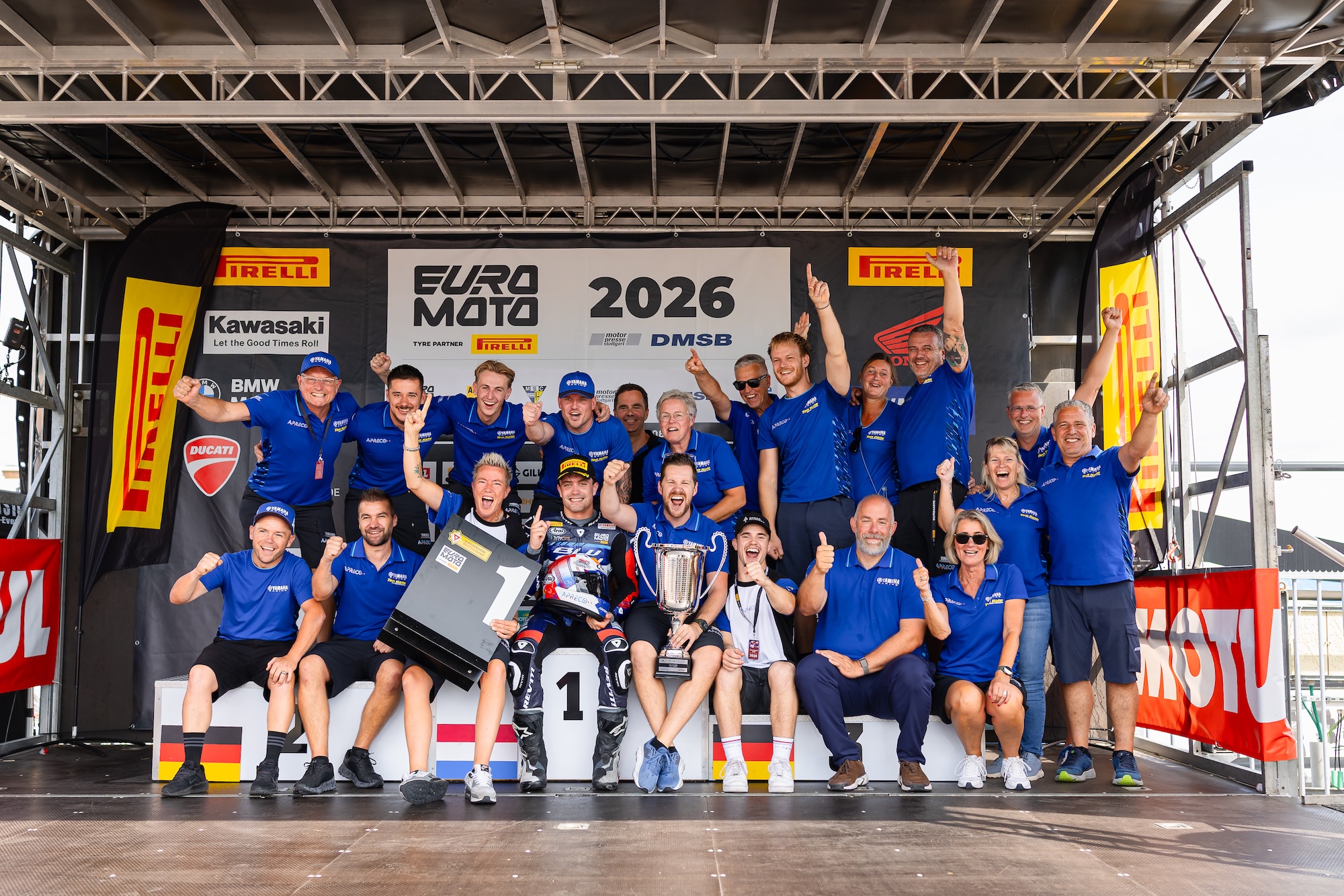 Twan Smits wint beide EURO MOTO Superbike races op TT Circuit Assen