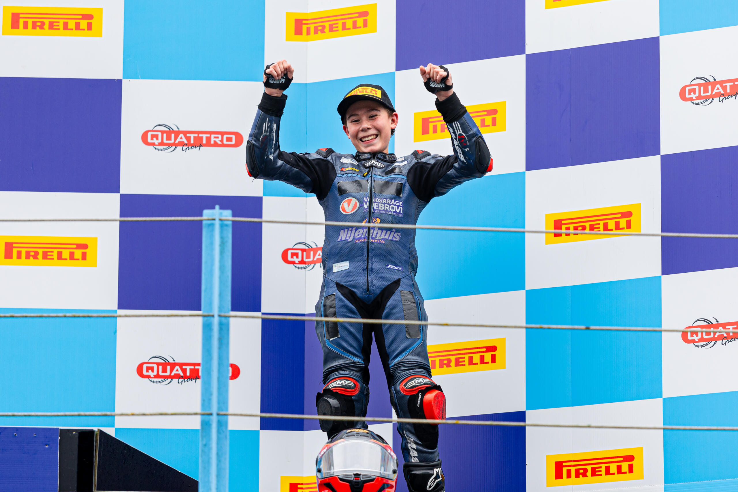 Debutant De Joode verrast met Moto4 Northern Cup podium in Assen