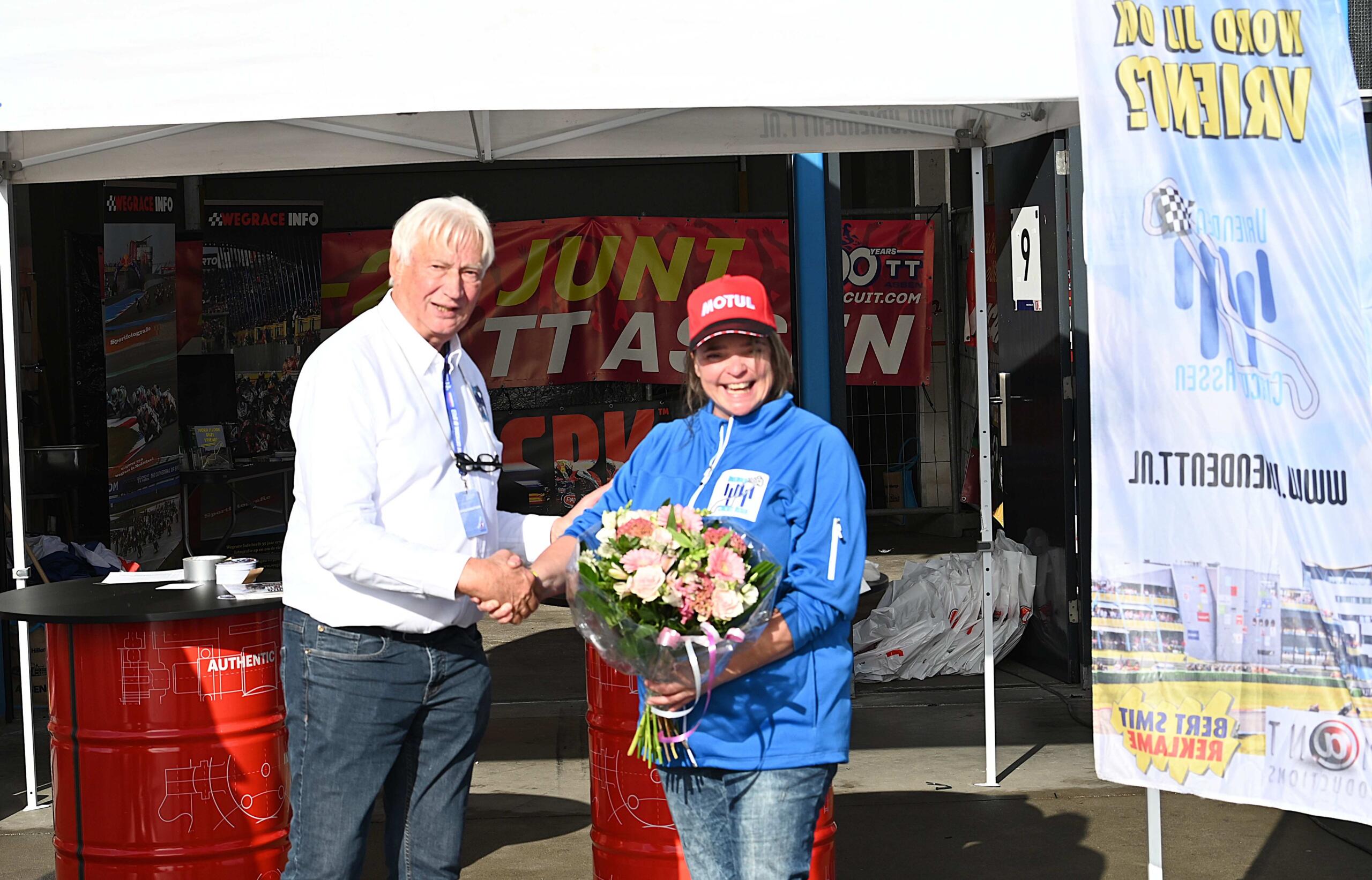 Eline Vedder nieuwe voorzitter Stichting Vrienden TT Circuit Assen