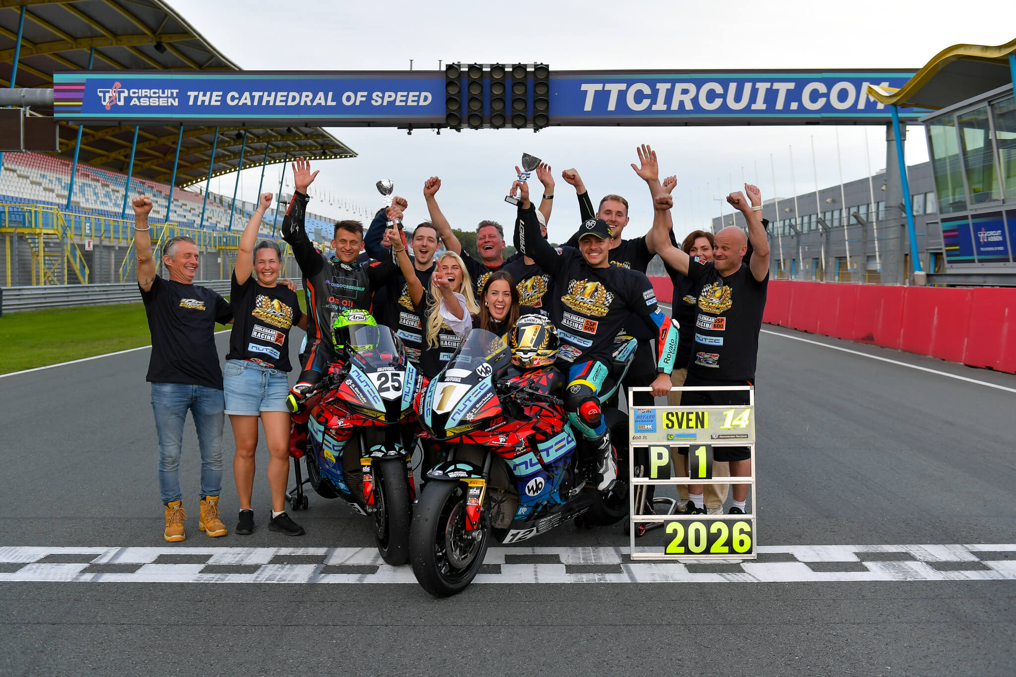 Boerboom wint in Assen, Doornenbal kampioen IDC Supersport